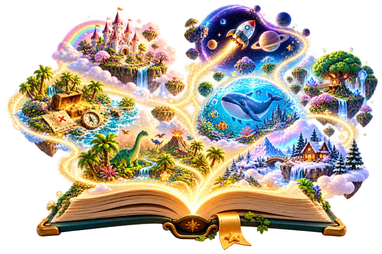 A personalised Avenwild storybook